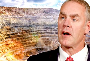 Ryan Zinke; Open Pit Mine