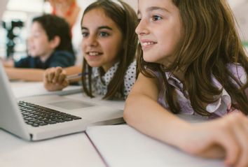 Kids Coding In School