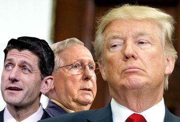 Paul Ryan; Mitch McConnell; Donald Trump