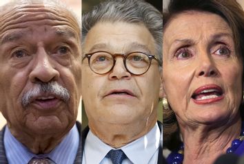 John Conyers; Al Franken; Nancy Pelosi
