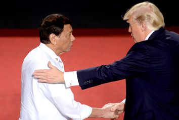 Rodrigo Duterte; Donald Trump