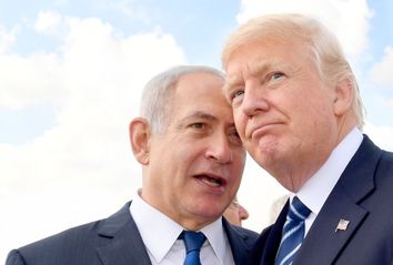 Israeli Prime Minister Benjamin Netanyahu; Donald Trump