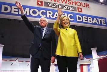 Bernie Sanders, Hillary Clinton