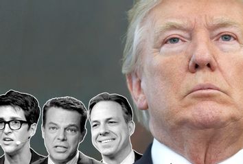 Rachel Maddow; Shepard Smith; Jake Tapper; Donald Trump
