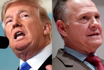 Donald Trump; Roy Moore