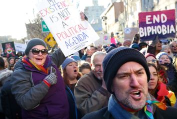 LGBT Solidarity Rally Against Trump Administration