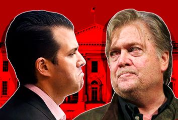 Donald Trump Jr.; Steve Bannon