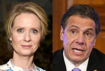 Cynthia Nixon; Andrew Cuomo