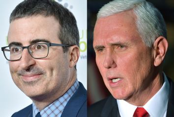 John Oliver; Mike Pence