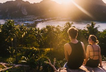Couple at Koh Phi Phi
