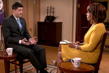 Gayle King interviews Paul Ryan on 