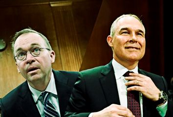 Mick Mulvaney; Scott Pruitt