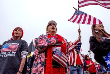 Pro-Trump Activists Hold Rally