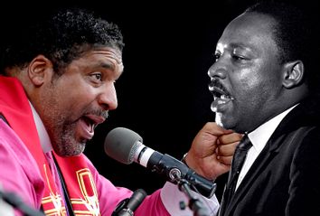 Rev. William Barber; Dr. Martin Luther King Jr.