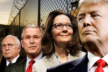 Dick Cheney; George W. Bush; Gina Haspel; Donald Trump