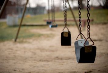 Empty Swing Set