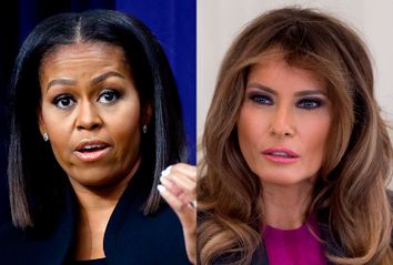 Michelle Obama; Melania Trump