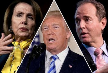 Nancy Pelosi; Donald Trump; Adam Schiff