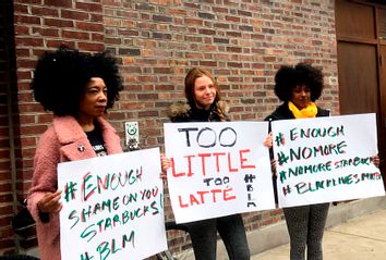 Starbucks Protest