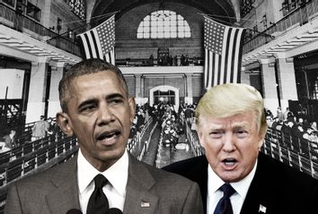 Barack Obama; Donald Trump; Ellis Island, 1924