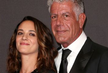 Asia Argento and Anthony Bourdain