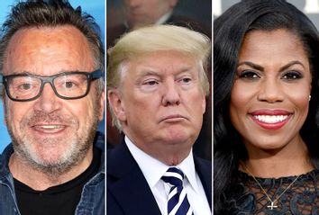 Tom Arnold; Donald Trump; Omarosa Manigault