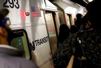 New Jersey Transit rail car