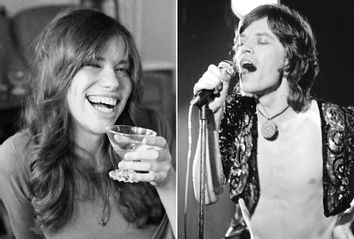 Carly Simon; Mick Jagger