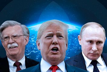 John Bolton; Donald Trump; Vladimir Putin