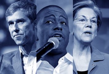 Beto O'Rourke; Andrew Gillum; Elizabeth Warren