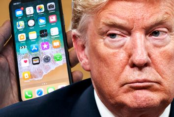 Donald Trump; iPhone