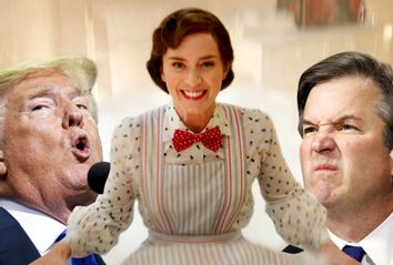 Donald Trump; Emily Blunt as Mary Poppins; Brett Kavanaugh