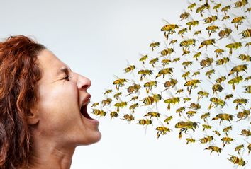 Woman, Bees