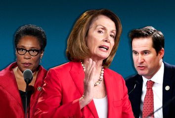 Marcia Fudge; Nancy Pelosi; Seth Moulton