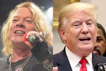 Axl Rose; Donald Trump