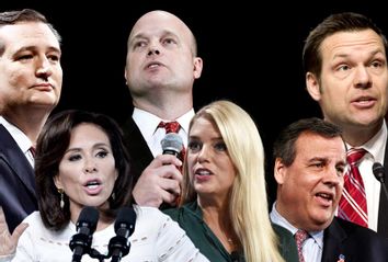 Ted Cruz; Matt Whitaker; Kris Kobach; Jeanine Pirro; Pam Bondi; Chris Christie