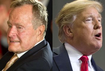 George H.W. Bush; Donald Trump