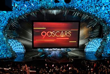 90th Annual Academy Awards stage