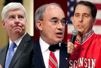 Rick Snyder; Bruce Poliquin; Scott Walker