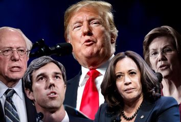 Bernie Sanders; Beto O'Rourke; Donald Trump; Kamala Harris; Elizabeth Warren