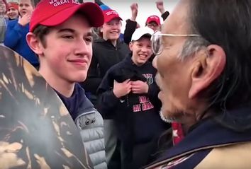 Nick Sandmann; Nathan Phillips