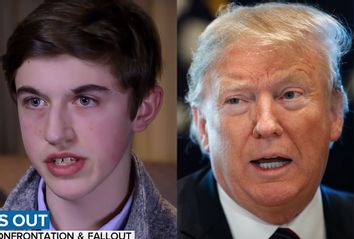 Nick Sandmann; Donald Trump