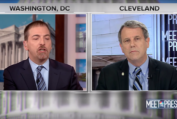 Chuck Todd and Sherrod Brown on 