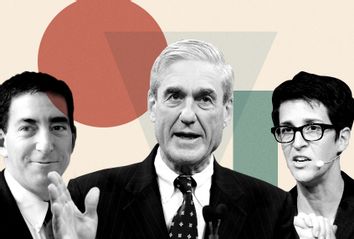 Glenn Greenwald; Robert Mueller; Rachel Maddow