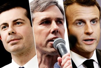 Pete Buttigieg; Beto O'Rourke; Emmanuel Macron