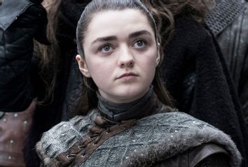 Maisie Williams as Arya Stark in 