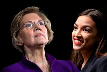 Elizabeth Warren; Alexandria Ocasio-Cortez