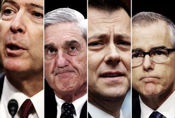 James Comey; Robert Mueller; Peter Strzok; Andrew McCabe