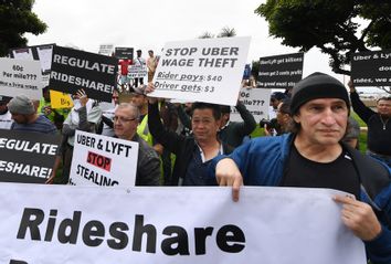 Uber Lyft Strike