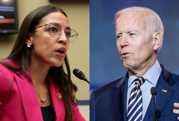 Rep. Alexandria Ocasio-Cortez (D-NY); Former Vice President Joe Biden